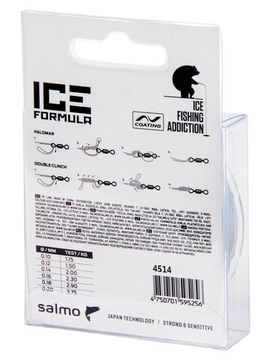 Леска монофильная зимняя Salmo Elite ICE FORMULA Clear 030/010