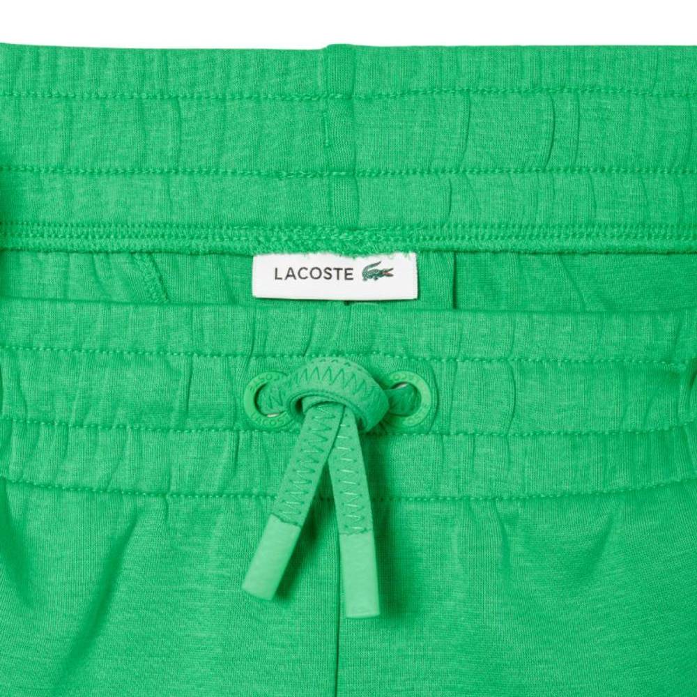 Женские теннисные брюки Lacoste Women's Two-Ply Piqué - зеленый