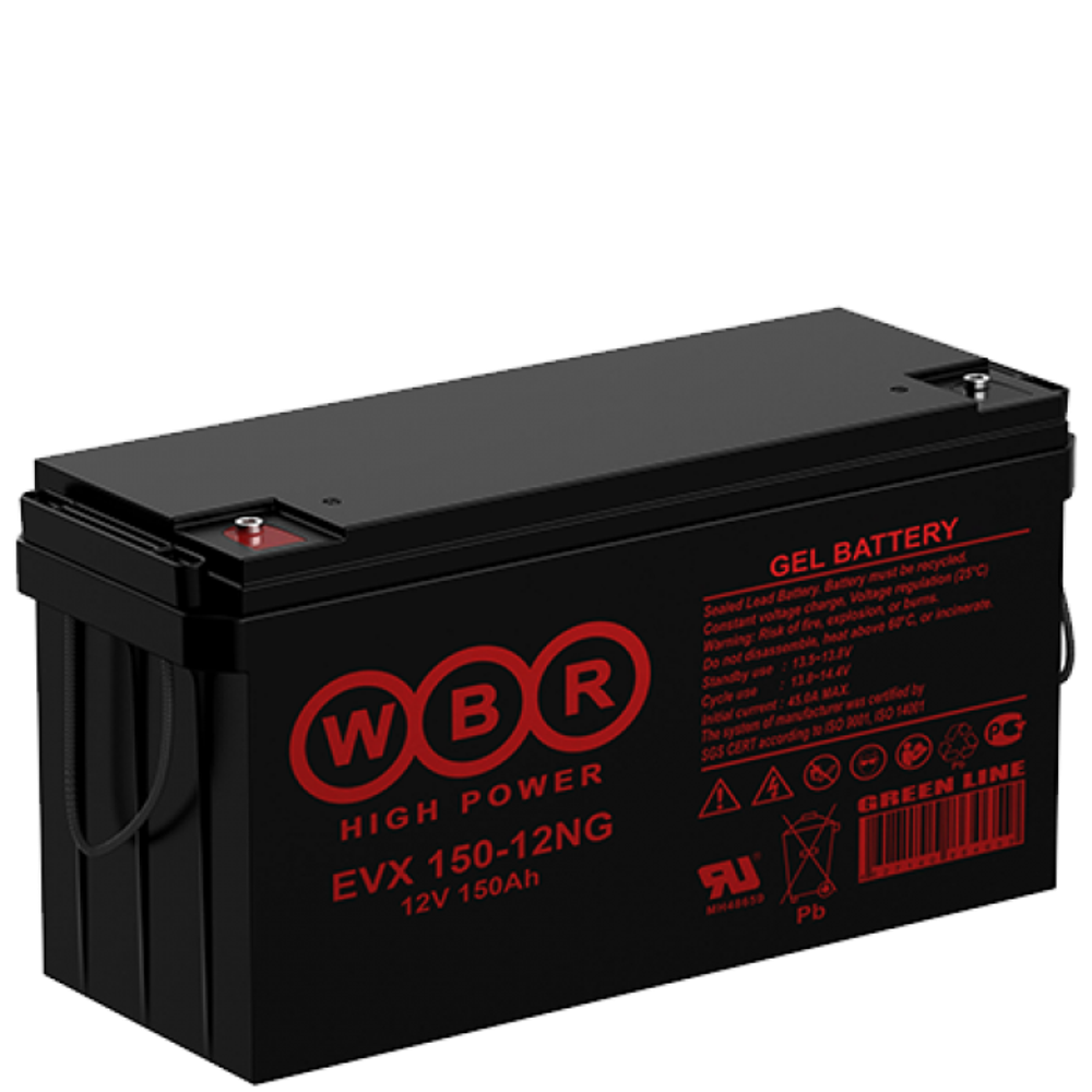 Тяговая аккумуляторная батарея WBR EVX150-12NG