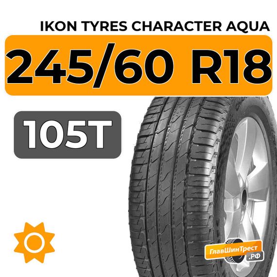 Ikon Tyres Character Aqua SUV 245/60 R18 105T