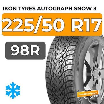 Ikon Tyres Autograph Snow 3 225/50 R17 98R XL