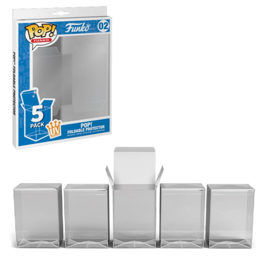 Комплект из 5 защитных боксов для фигурок Фанко ПОП, Funko POP Plastic Protector, 53008