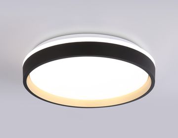 Светодиодный светильник RGB с пультом управления 66W 3000K-6500K+RGB FZ610 BK/GD чёрный/золото Dance Orbital Ambrella