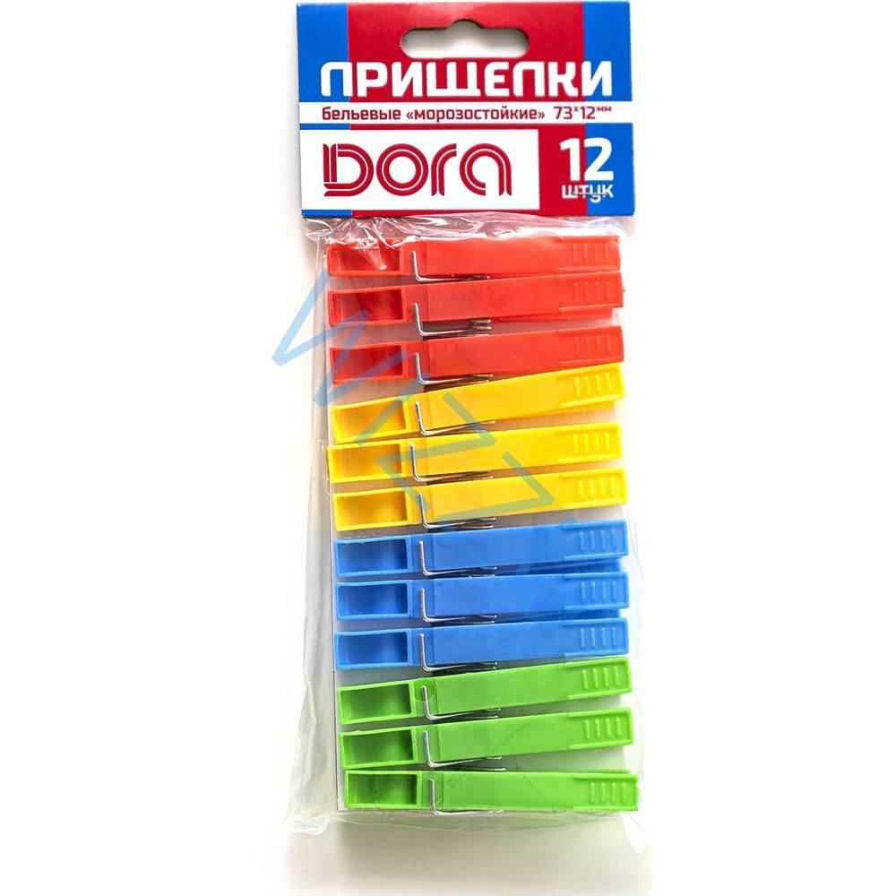 Прищепки бельевые Dora в наборе, 12шт (48)*31