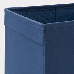 IKEA DRÖNA  (ИКЕА ДРЁНА)  -  Коробка, 3 шт. - синий 18х25х15 см