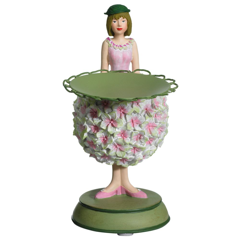 Фигурка декоративная Fiebiger Floristik: Blumenmädchen (цветочная фея) Гортензия