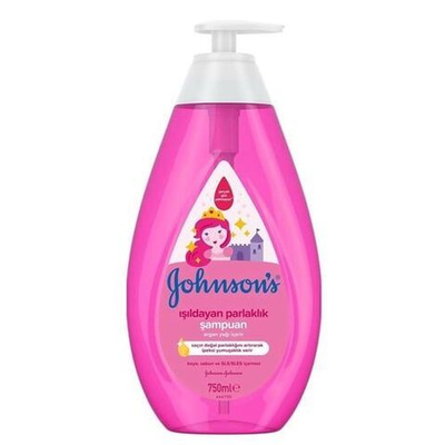 Johnsons Шампунь детский для блеска и шелковистости, с аргановым маслом, без SLS/SLES и мыла, 750 мл (Италия)