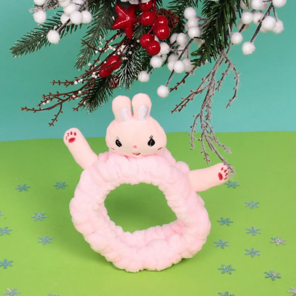 Повязка на голову «Кокетка - Bunny Kika», микс 4 цвета, 6*20 см