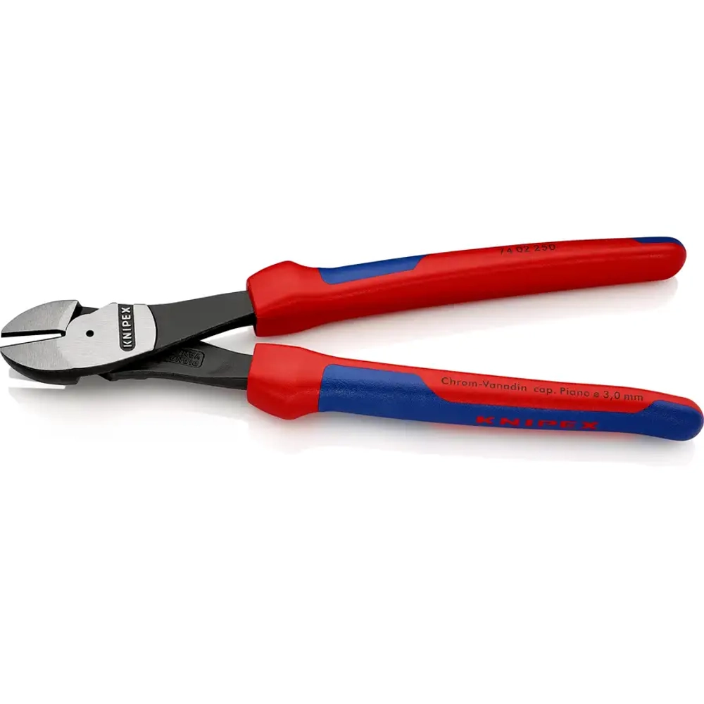 Кусачки боковые особой мощности черненые 250 мм Knipex 74 02 250