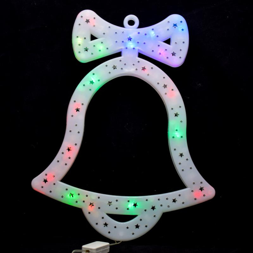 Световое панно колокольчик 20л LED 30*23см, пак