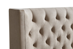 Кровать 1726 BEIGE бежевая с ящиком для белья