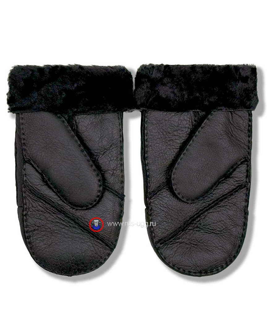 ВАРЕЖКИ UGG GLOVES Black Metallic