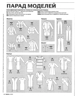 Журнал Burda - 2/2014 с выкройками для шитья