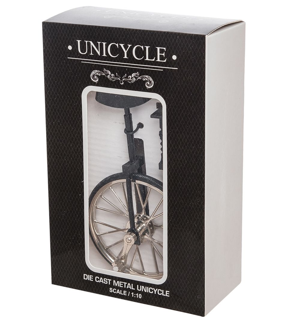 VL-14/2 Фигурка-модель 1:10 Моноцикл «Unicycle» черный