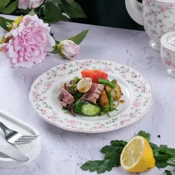 Тарелка d 23 cм La Vie En Rose Noble [6]