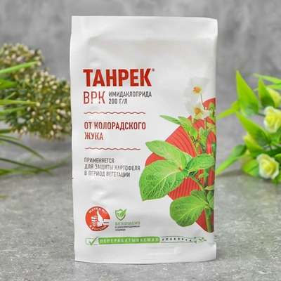 Танрек 1мл (пакет) от колорадского жука, Август