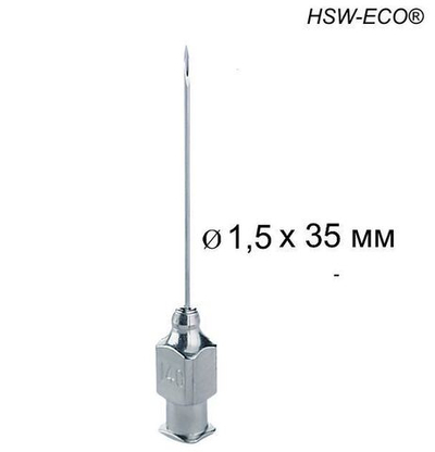 Игла Luer-Lock ECO Henke 1,5х35 №12