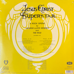 Виниловая пластинка Jesus Christ Superstar: A Rock Opera 2LP