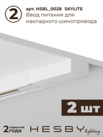 Комплект трековый Hesby Lighting No3 однофазная накладная Skylite HSBL_kompl_S003_NI4W3K