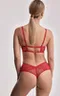 Бюстгальтер Beverly M Bralette Czerwony