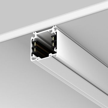 Декоративная накладка 1м TRA001DO-1W белый Accessories for tracks Unity Maytoni