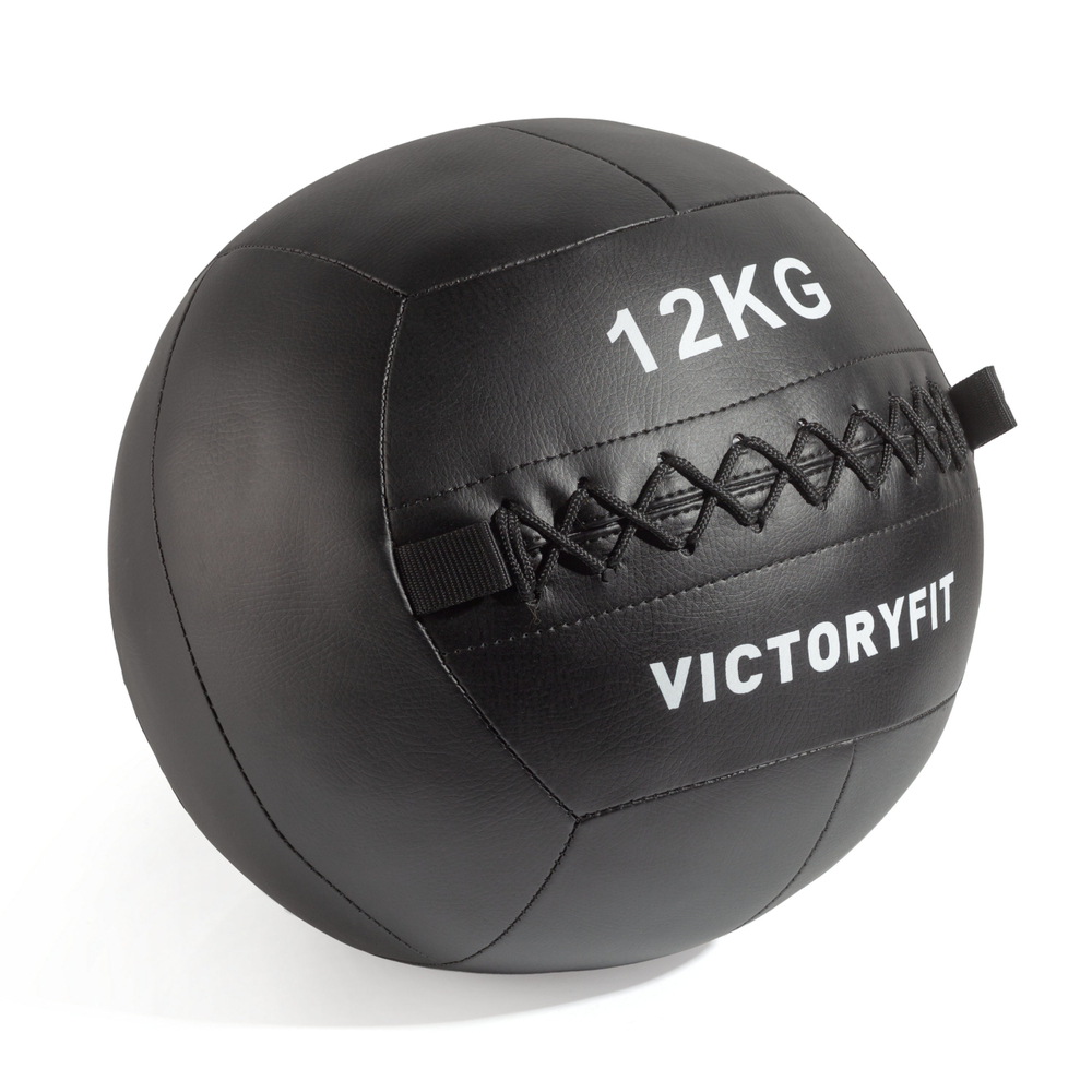 Мяч тренировочный (Wall Ball) 12 кг VictoryFit VF-WBA120