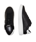 Кожаные кроссовки kapri karl nft lo lace Karl Lagerfeld - черный(KL52530N)
