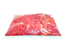 Биффстроганов из мраморной говядины, 600г, ВУ, ПОРЦ, ROSSO