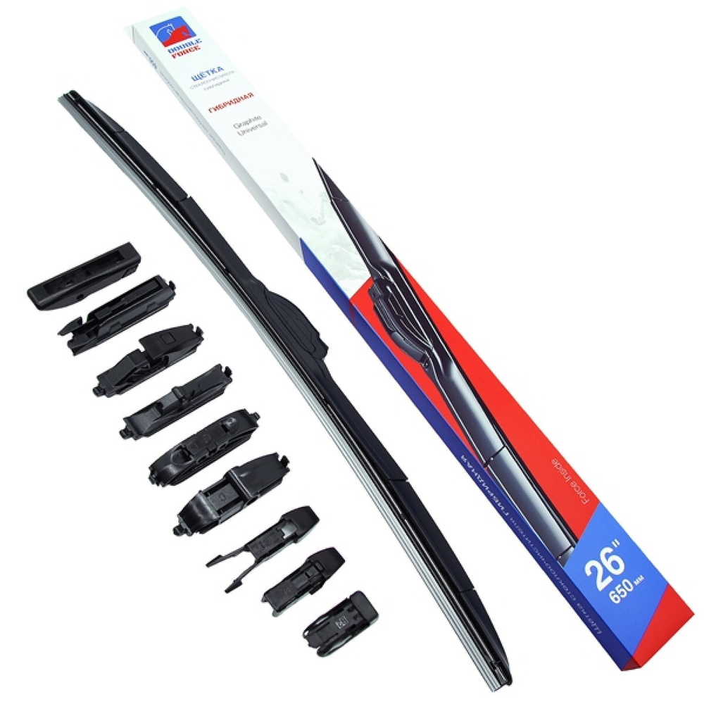 Щетка стеклоочистителя гибридная Double Force 650 мм (26")