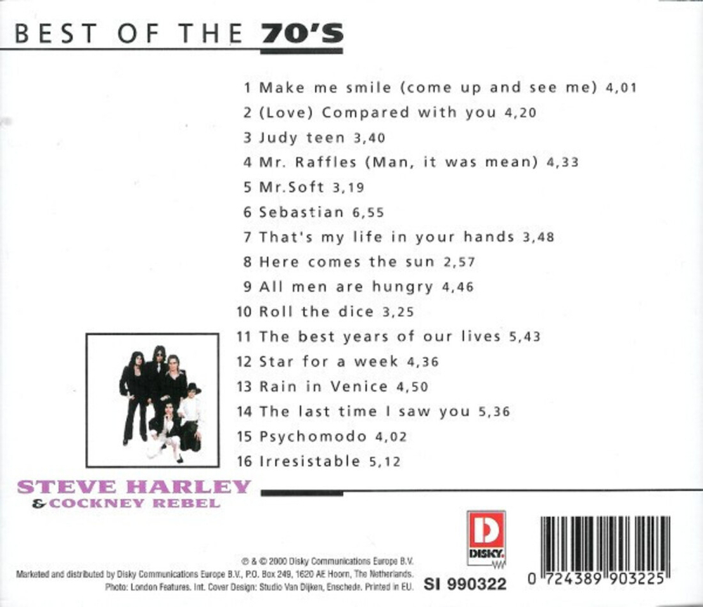 Steve Harley & Cockney Rebel / Best Of The 70's (CD)