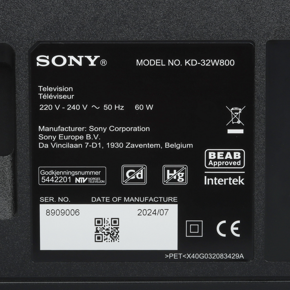 Телевизор Sony KD32W800P
