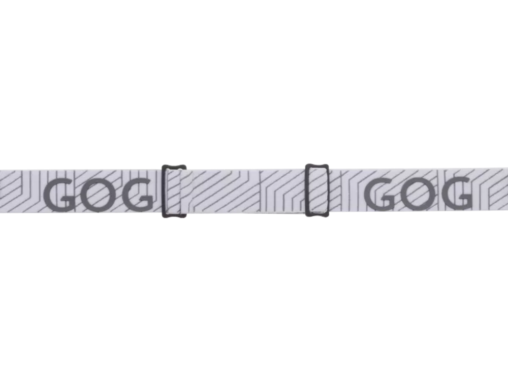 Горнолыжная маска GOG Zero / Matt White / Reflex Red
