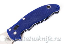 Нож Spyderco Manix 2 S110V темно-синяя рукоять C101GPDBL2фотография - 3