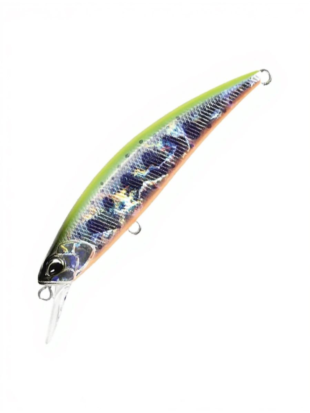 Воблер для рыбалки DUO Spearhead Ryuki 70 S Light, ANA4099 Double Green Gold Yamame, 70 мм, 7 г, тонущий, минноу