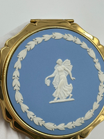 Набор из зеркала и футляра для помады Wedgwood by Stratton