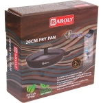 Сковорода «BAROLY» CHOCOLATE 20см индукционная с крышкой, бакелитовая ручка