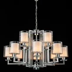 Подвесная люстра King RM6201-8+4 CR+CL iLamp