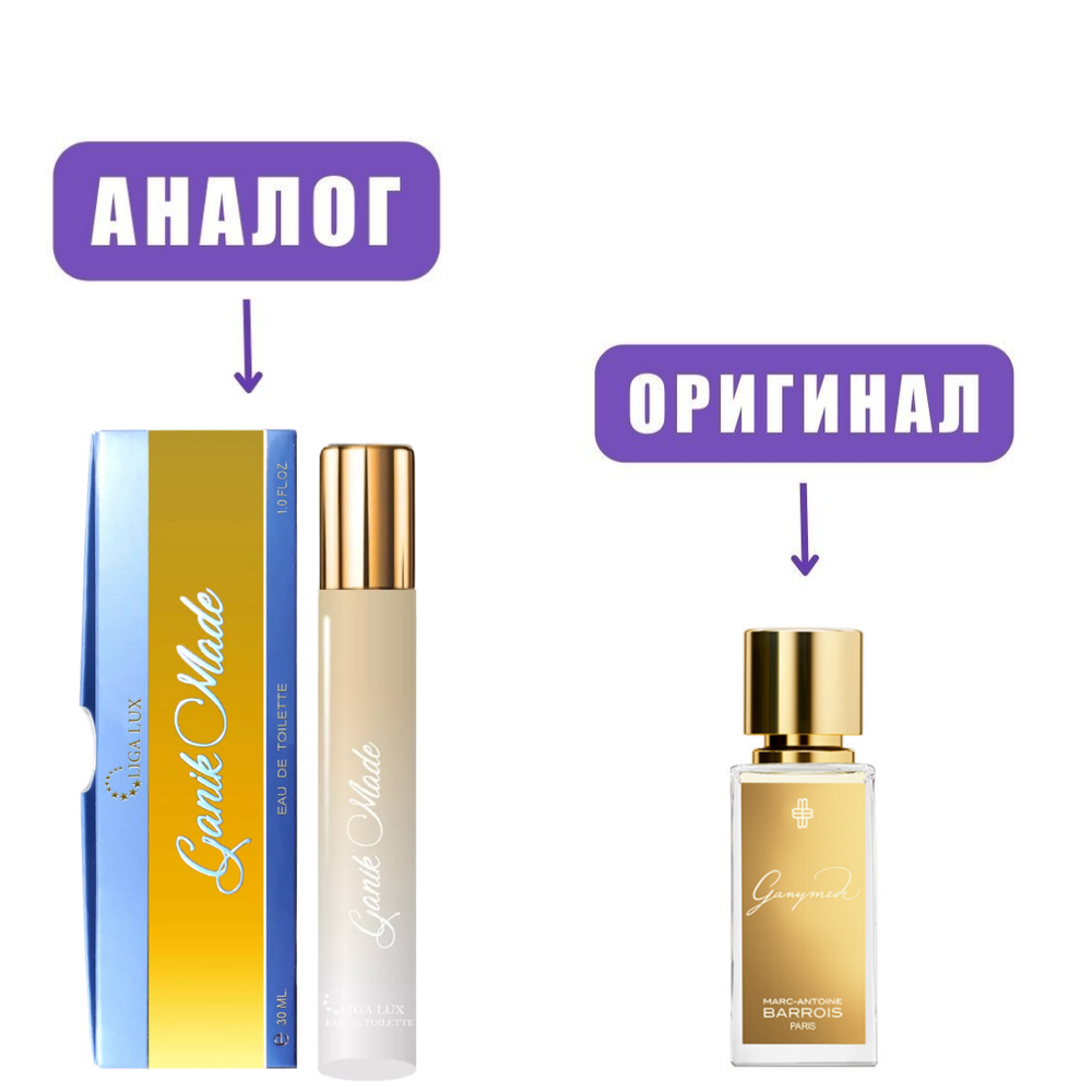 LIGA LUX 30ml GANIK MADE edT (весрия BarroisGanymede) ручка бол