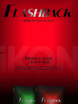 Альбом iKON - FLASHBACK 4th Mini Album DIGIPACK RANDOM Version