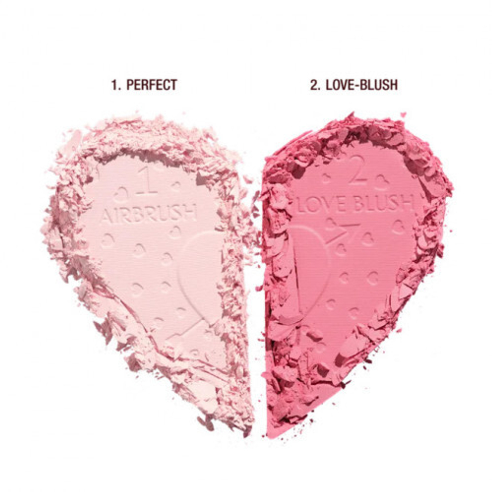 Charlotte Tilbury Beauty Soulmates Face Palette Pillow Talk Flawless Pink  Палетка для лица