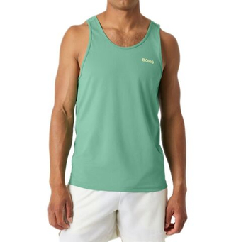 Мужская теннисная футболка Björn Borg Athletic - malachite green