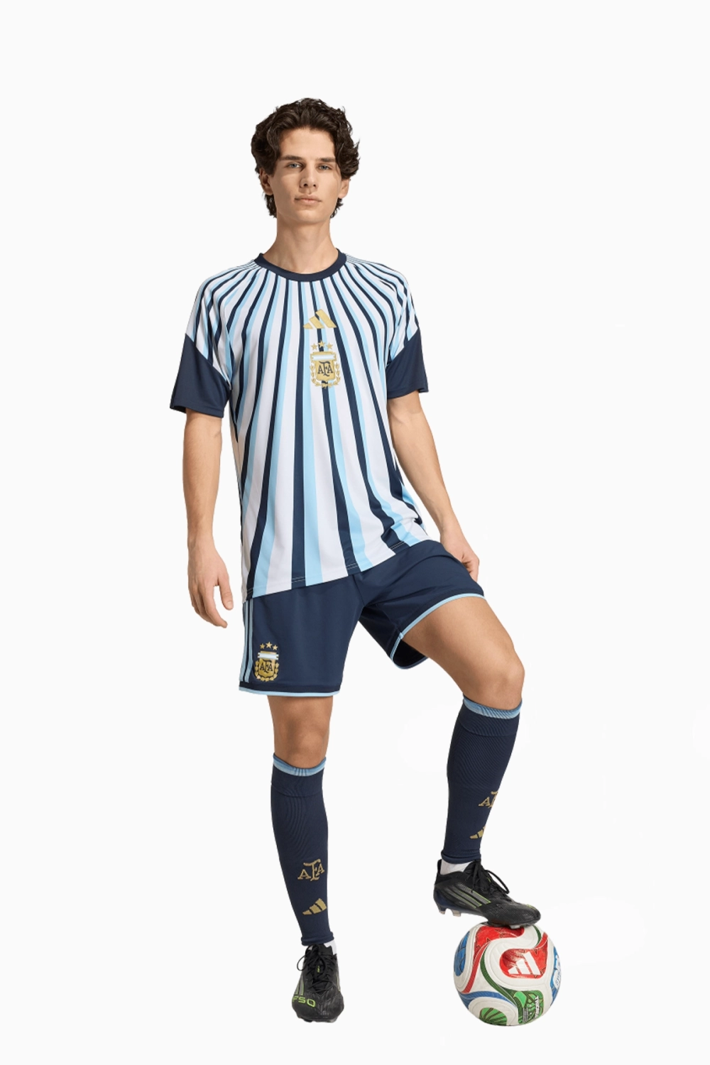 Футболка adidas Argentina 2026 Pre-Match - размер XS