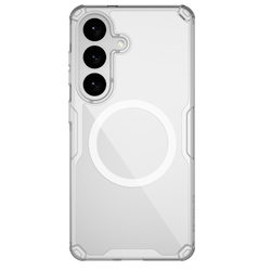 Прозрачный чехол противоударный с MagSafe для Samsung Galaxy S26, серия Nature TPU Pro Magnetic от Nillkin