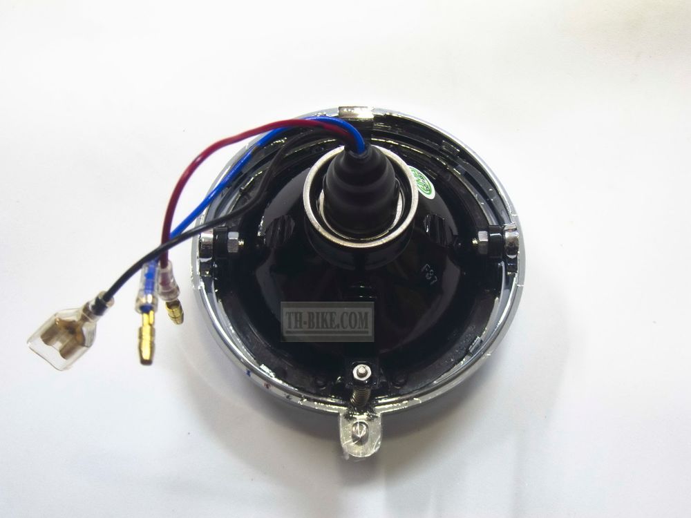 Headlight 4" Diamond lens, For Honda C100. T19. Copy. Made in Thailand. DIY
