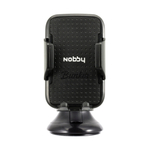 Держатель Nobby Practic NBP-WH-10-01, на стекло/торпедо/присоска, с функцией беспроводной зарядки Qi