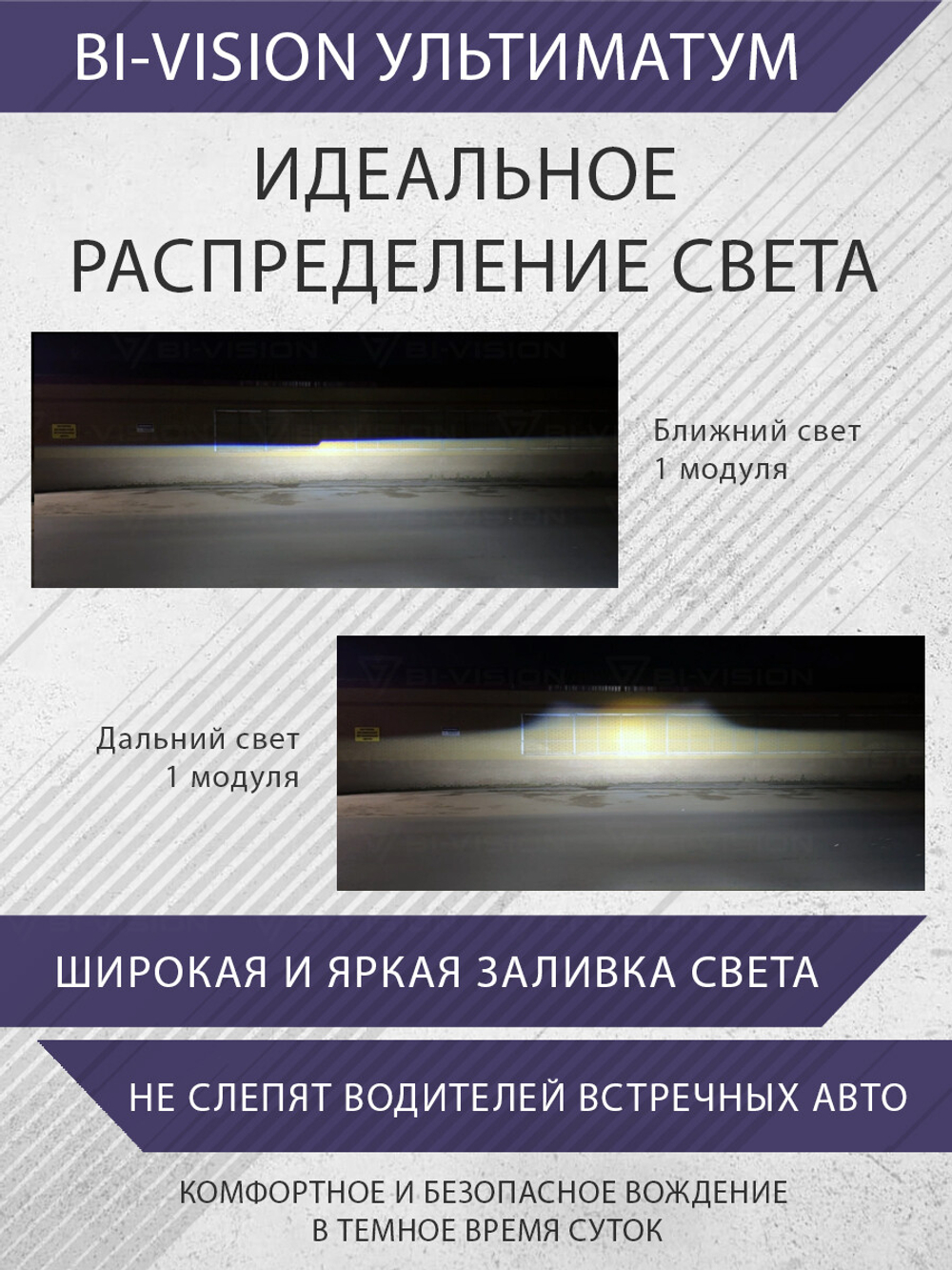Bi-Vision Tri-led Ultimate V3 5500K 3,0" 12V