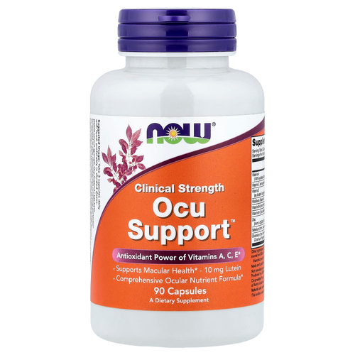 NOW Foods, Clinical Strength Ocu Support™, добавка для поддержки здоровья глаз, 90 капсул