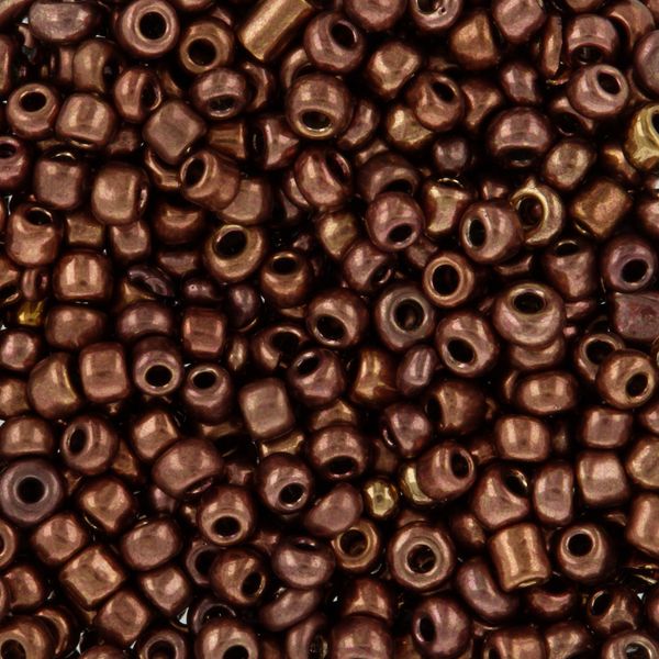 Бисер Zlatka 11/0 (2.1 мм), 100 г (10х10 г), №0573 бронза, GR