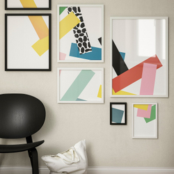 IKEA RÖDALM  (ИКЕА РЁДАЛМ)  -  Рамка - белый 13x18 см