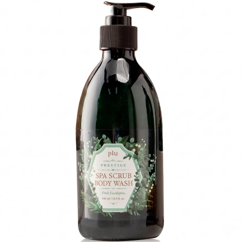PLU Prestige Spa Scrub Body Wash Fresh Eucalyptus 500 ml